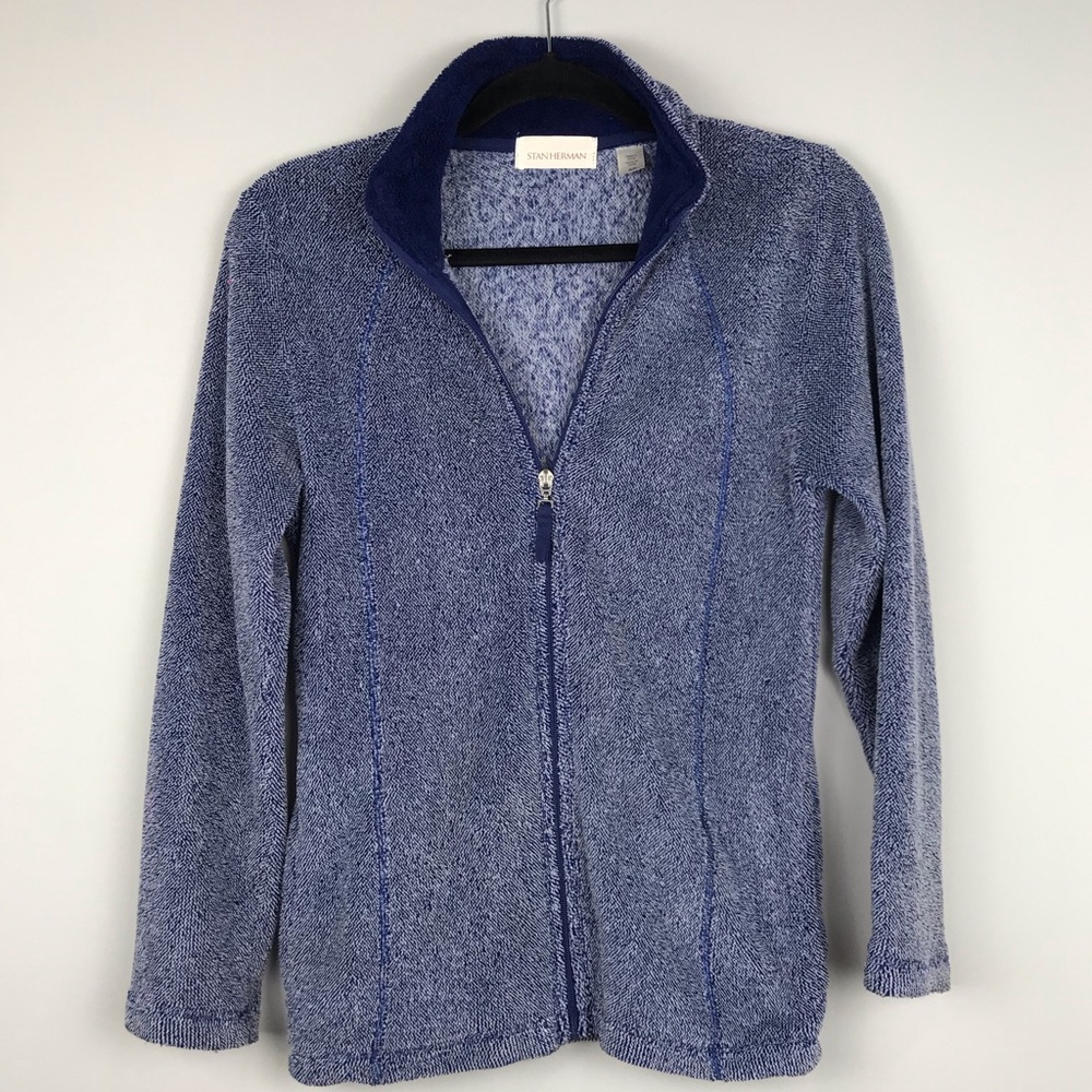 * Stan Herman Blue Jacket Sz S